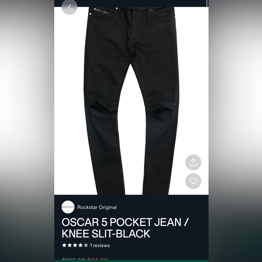 Rockstar Clothing Ultra Slim / Jeans Size 32
